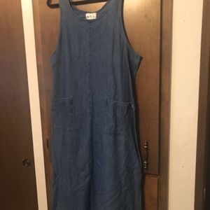 Denim Jumper/ Dress